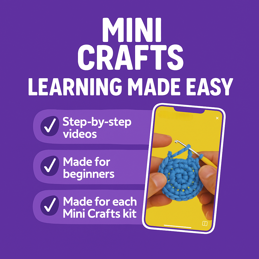 Benji The Brown Bear Crochet Kit