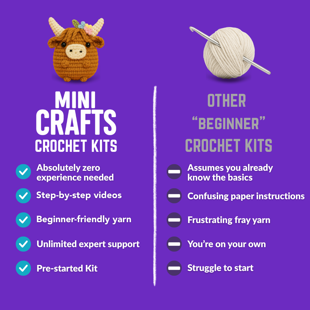 Tilly The Hippo Crochet Kit