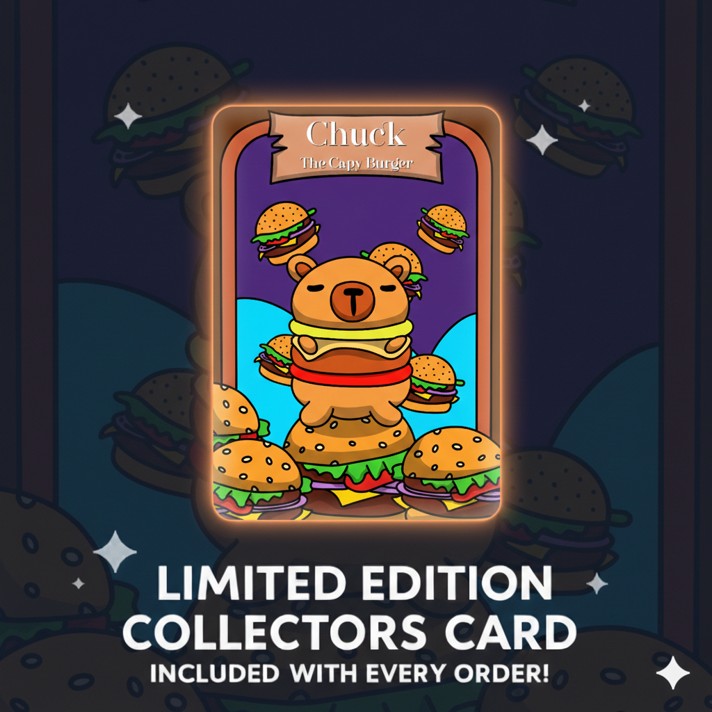 Chuck The Capyburger Crochet Kit