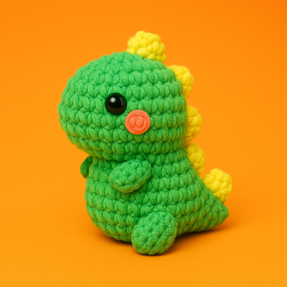 Chomp The Dino Crochet Kit
