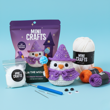Mini Crafts™ Learn-To-Crochet Kits