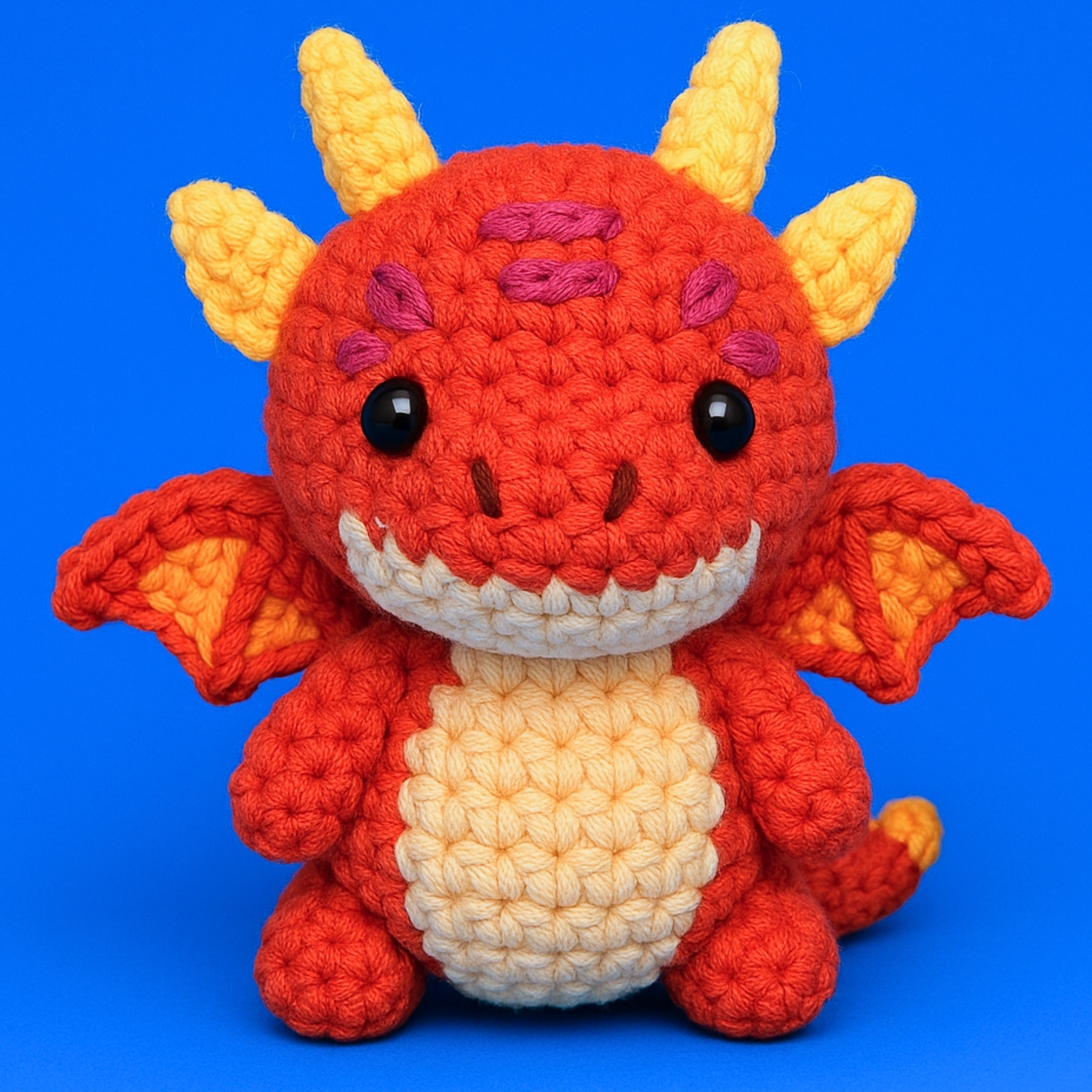 Blazer The Fire Dragon Crochet Kit