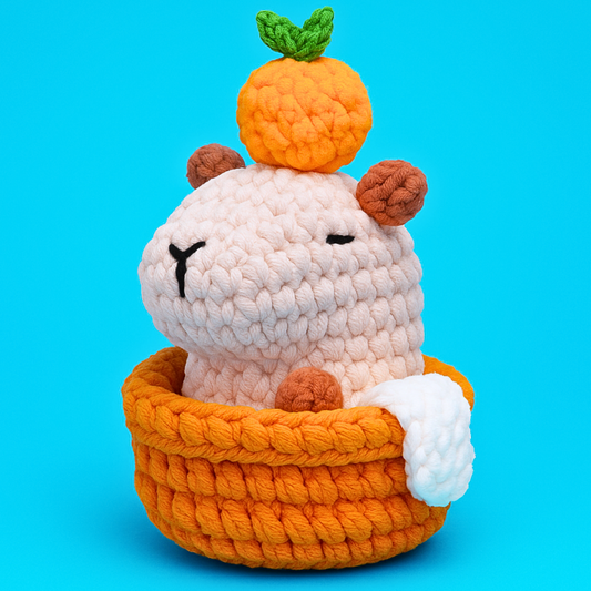 Juju The Capy In-a-Bath Crochet Kit