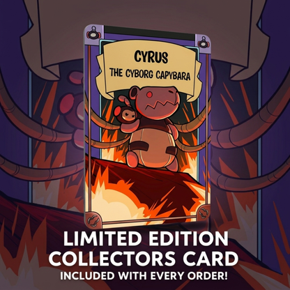 Cyrus The Cyborg Capybara Crochet Kit