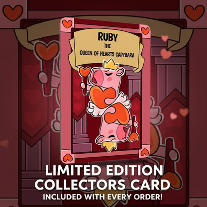 Ruby The Queen Of Hearts Capybara Crochet Kit