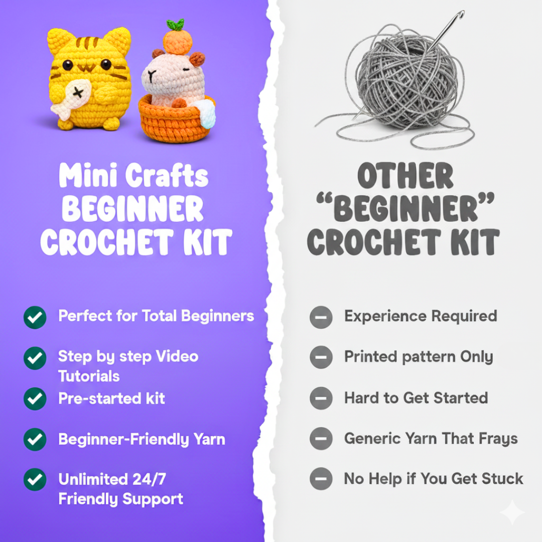 Neko The Crumbcat Crochet Kit