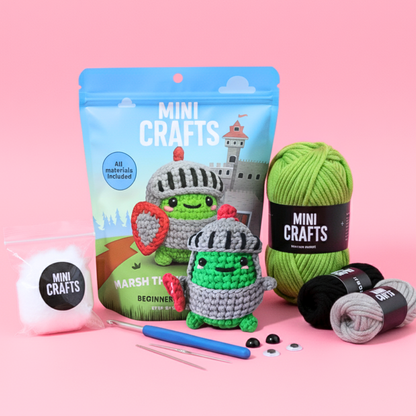 Mini Crafts™ Learn-To-Crochet Kits
