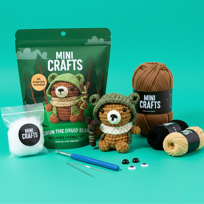 Mini Crafts™ Learn-To-Crochet Kits