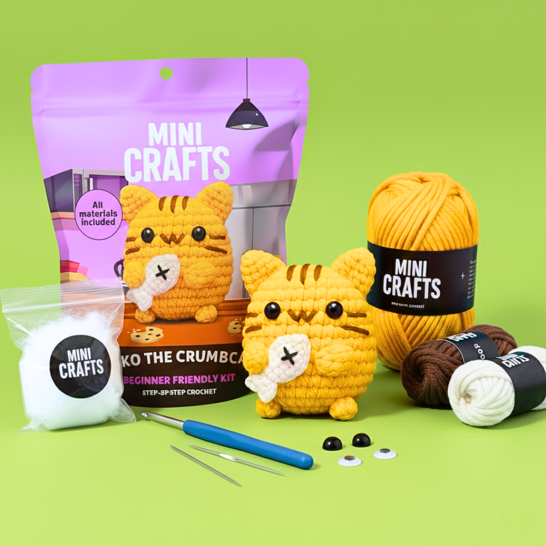 Neko The Crumbcat Crochet Kit