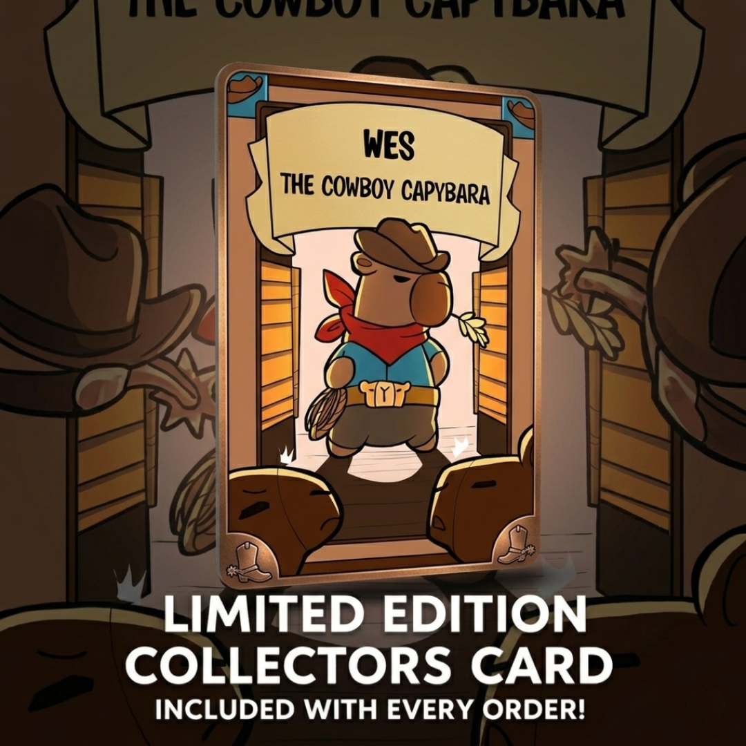 Wes The Cowboy Capybara Crochet Kit