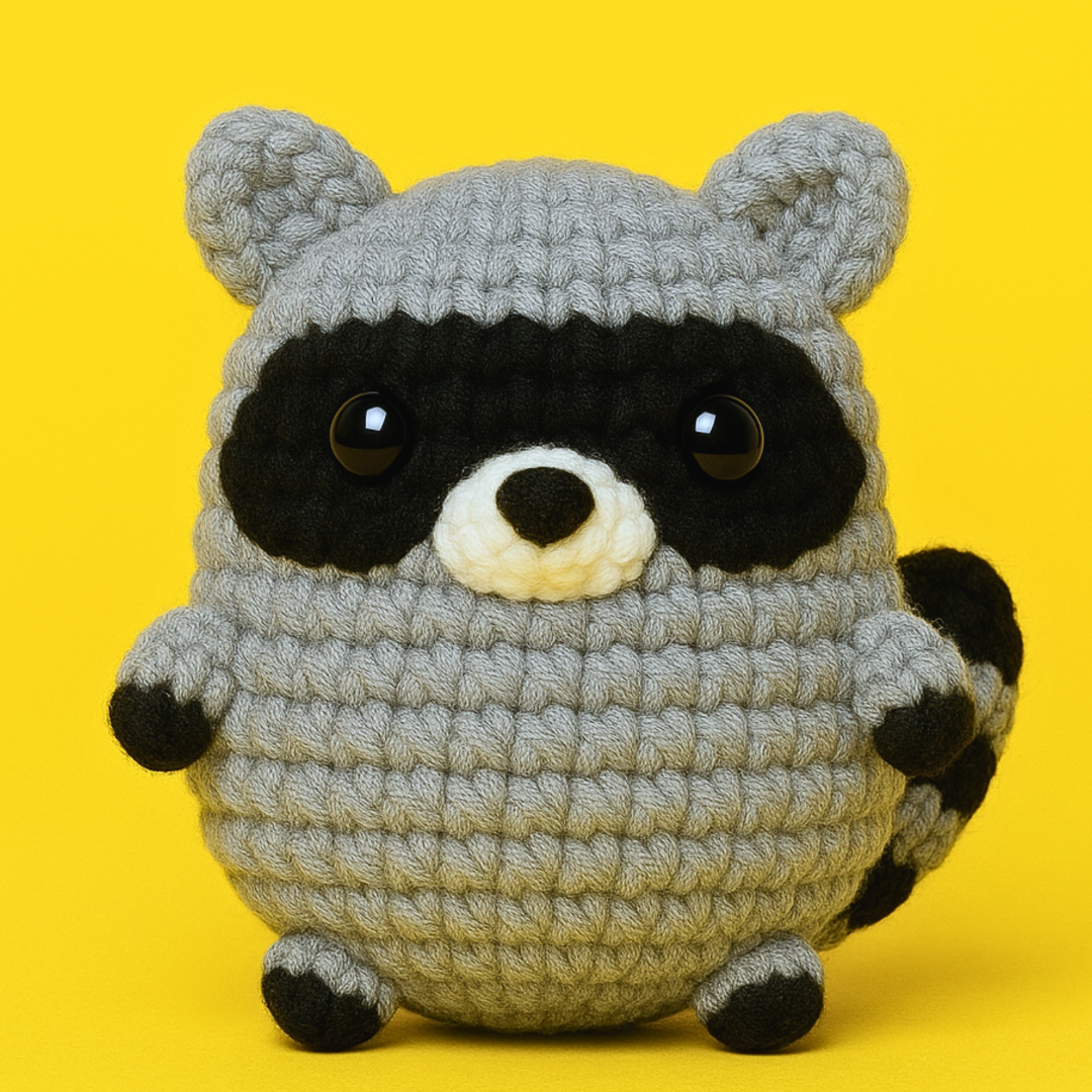 Rocket The Raccoon Crochet Kit