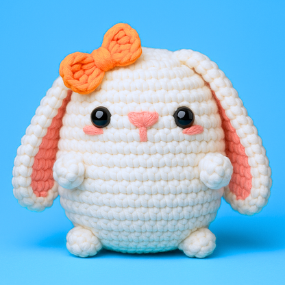 Dottie The White Bunny Crochet Kit