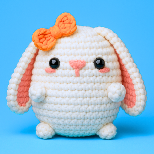 Dottie The White Bunny Crochet Kit