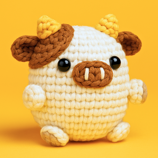 Angus The Cow Crochet Kit