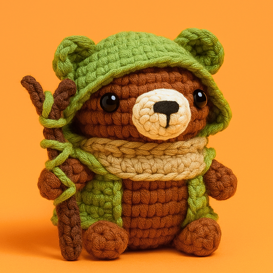 Grun The Druid Bear Crochet Kit