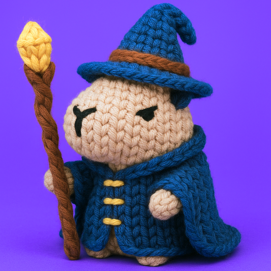 Oberon The Mage Capybara Crochet Kit