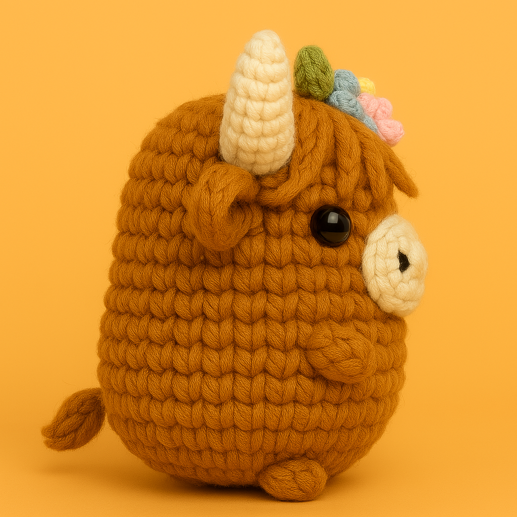 Maple The Highland Cow Crochet Kit