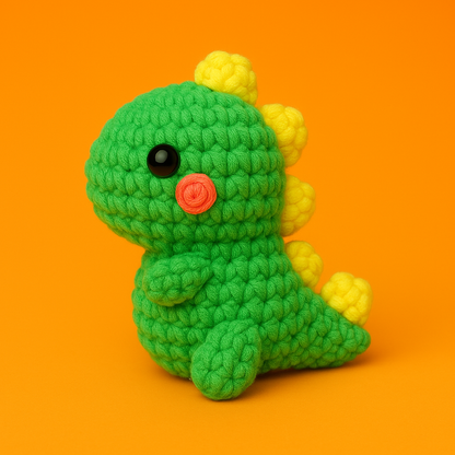 Chomp The Dino Crochet Kit