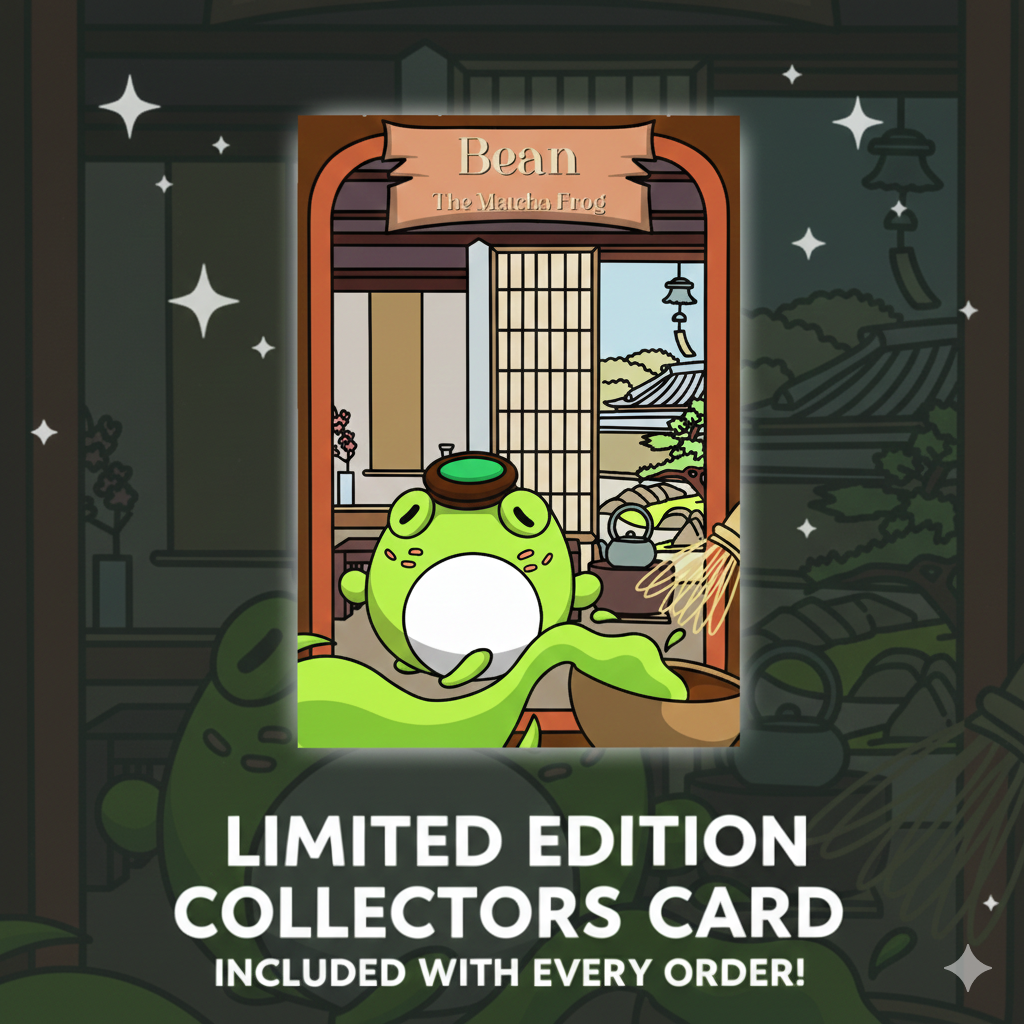 Bean The Matcha Frog Crochet Kit