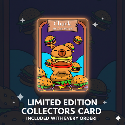 Chuck The Capyburger Crochet Kit