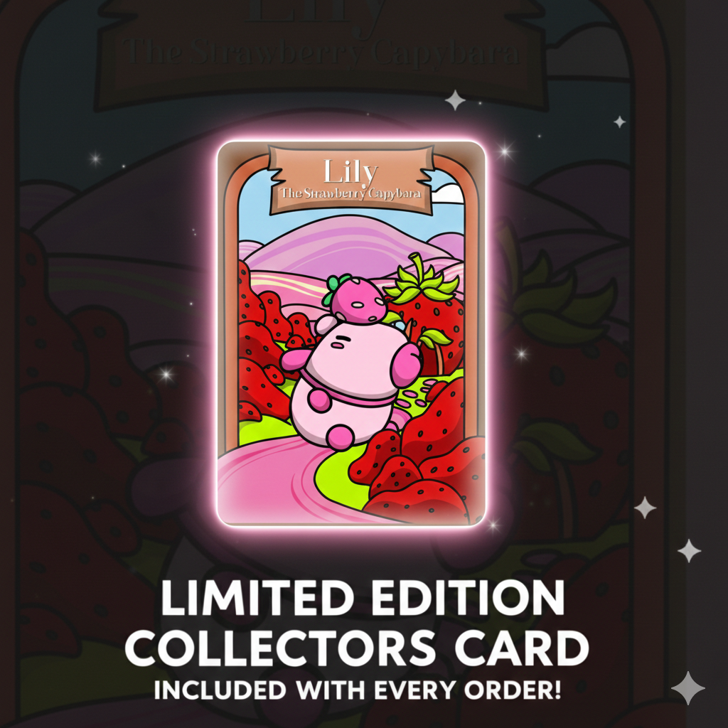 Lily The Strawberry Capybara Crochet Kit