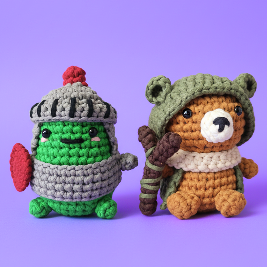 Mini Crafts™ Learn-To-Crochet Kits