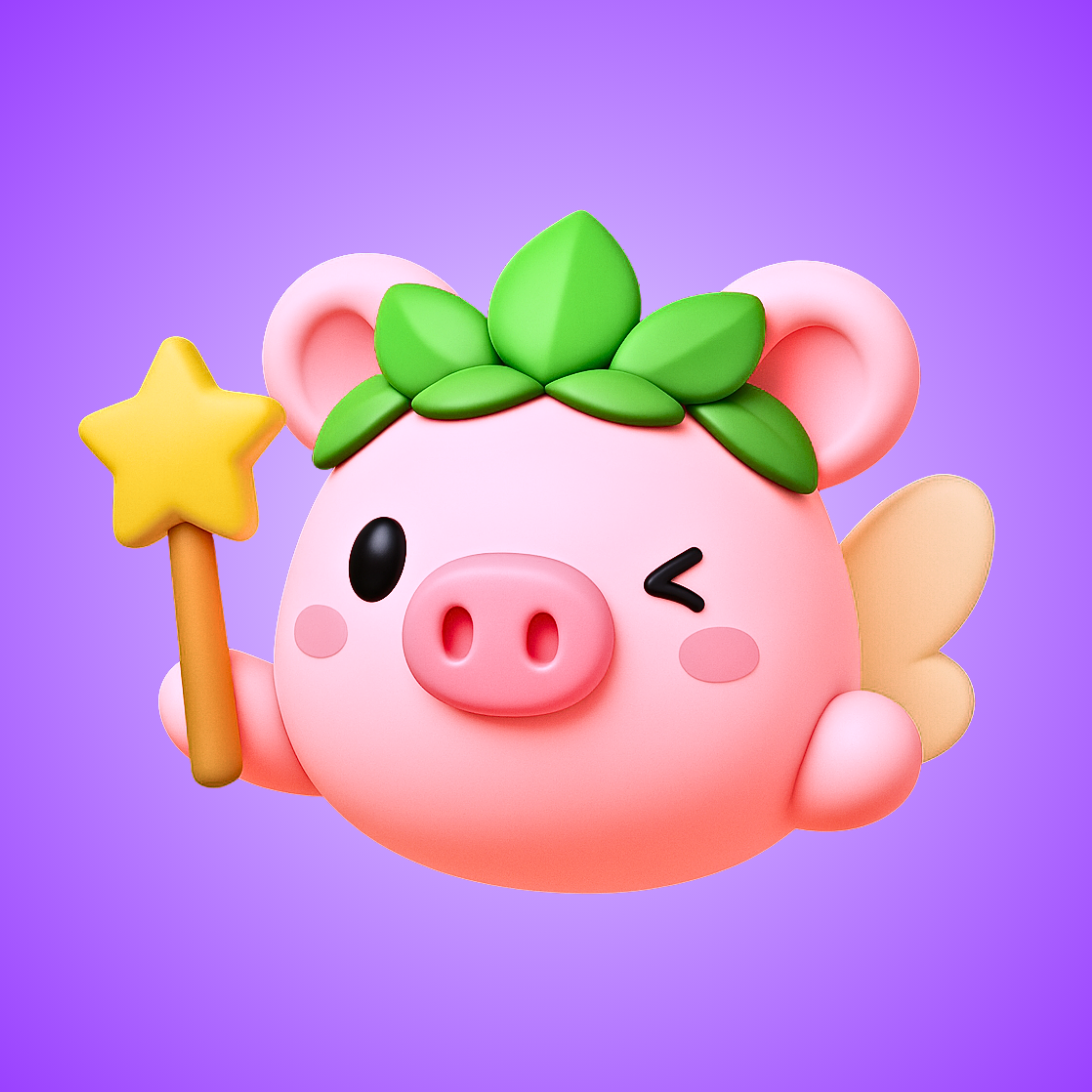 Poppy The Fairy Pig